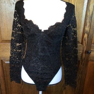 Victoria Secret lace body suit medium